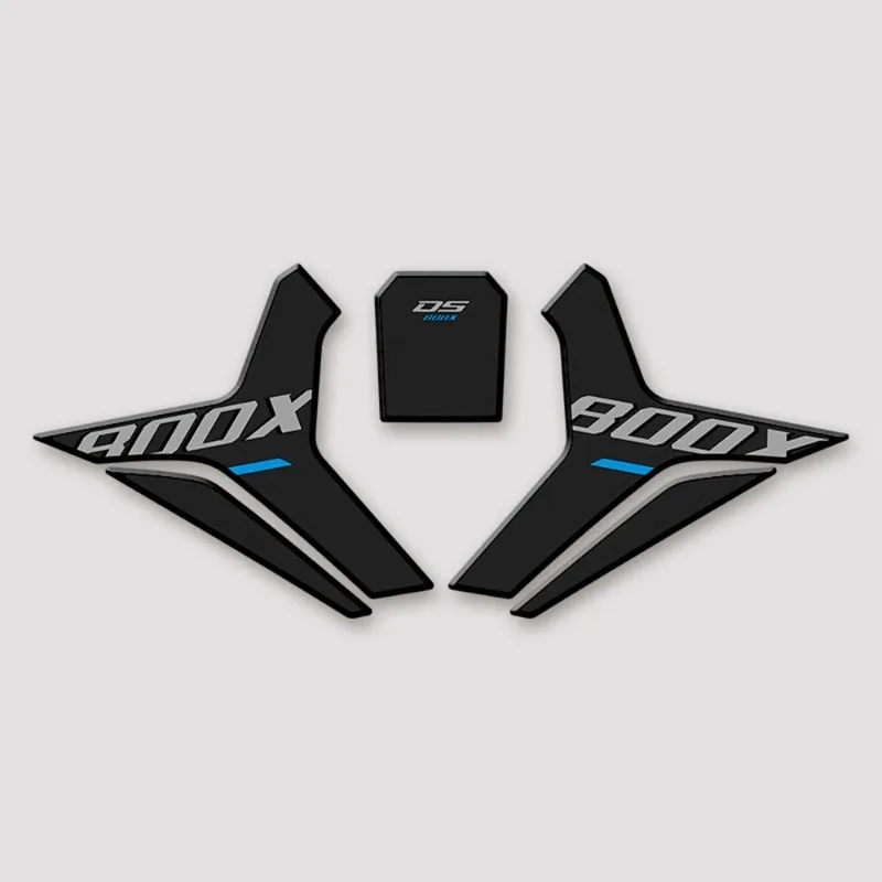For Voge DS800X Rally DSX800 DS 800 X Rally Tank Grips Side Knee Pads Anti Slip Fuel Tank Sticker Decal Tank Protection Pad