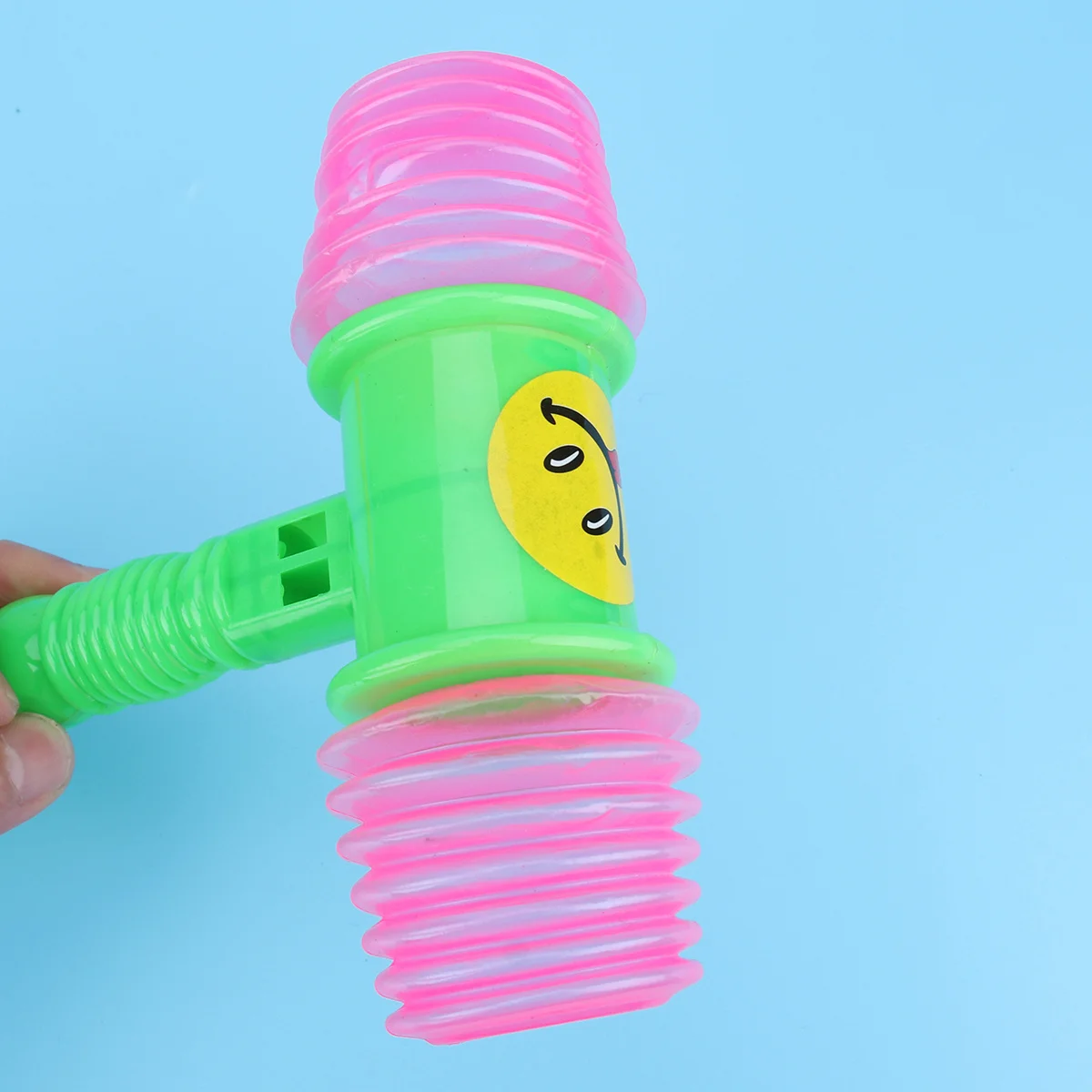 5Pcs Baby Squeaky Hammer Clown Music Instrument Set Painted Handle Safe Grip for Early and Rhythm Training