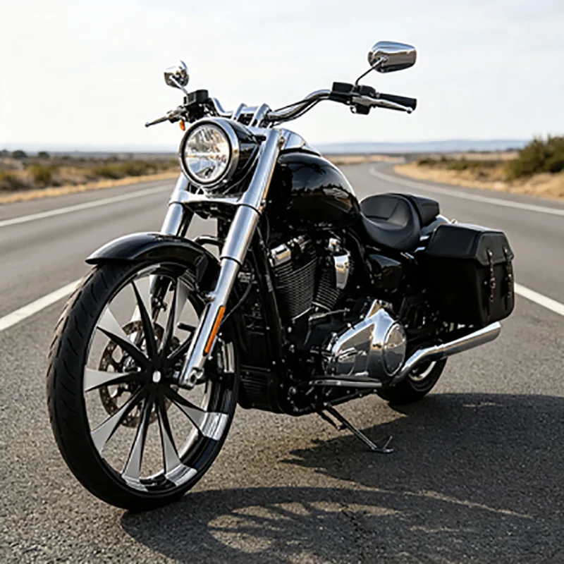 Custom Forged Aluminum Motorcycle Rim 16/18 Inch Anodized Finish Retrofit/Upgrade Fits -Davidson Street Bob/Low Rider S/Dyna 4