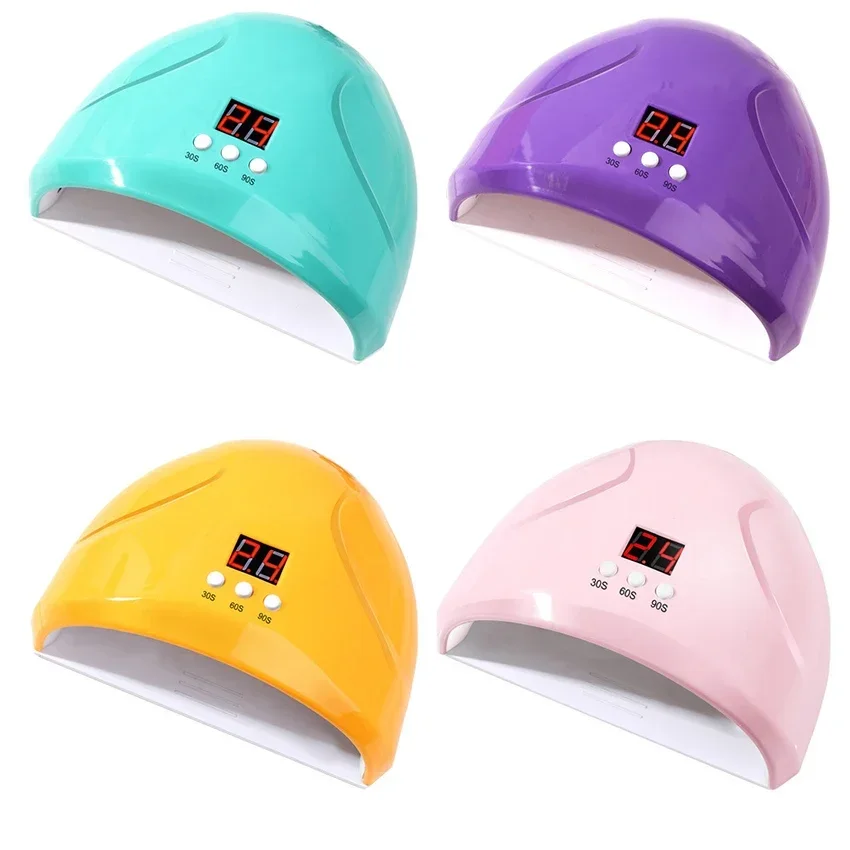 7 Màu Di Động 36W Móng Tay Đèn Máy LED Đèn UV Nhanh Khô Sơn Móng Tay Đèn Nhà Sử Dụng Gel Móng Tay dụng Cụ Làm Móng 12 Hạt Đèn