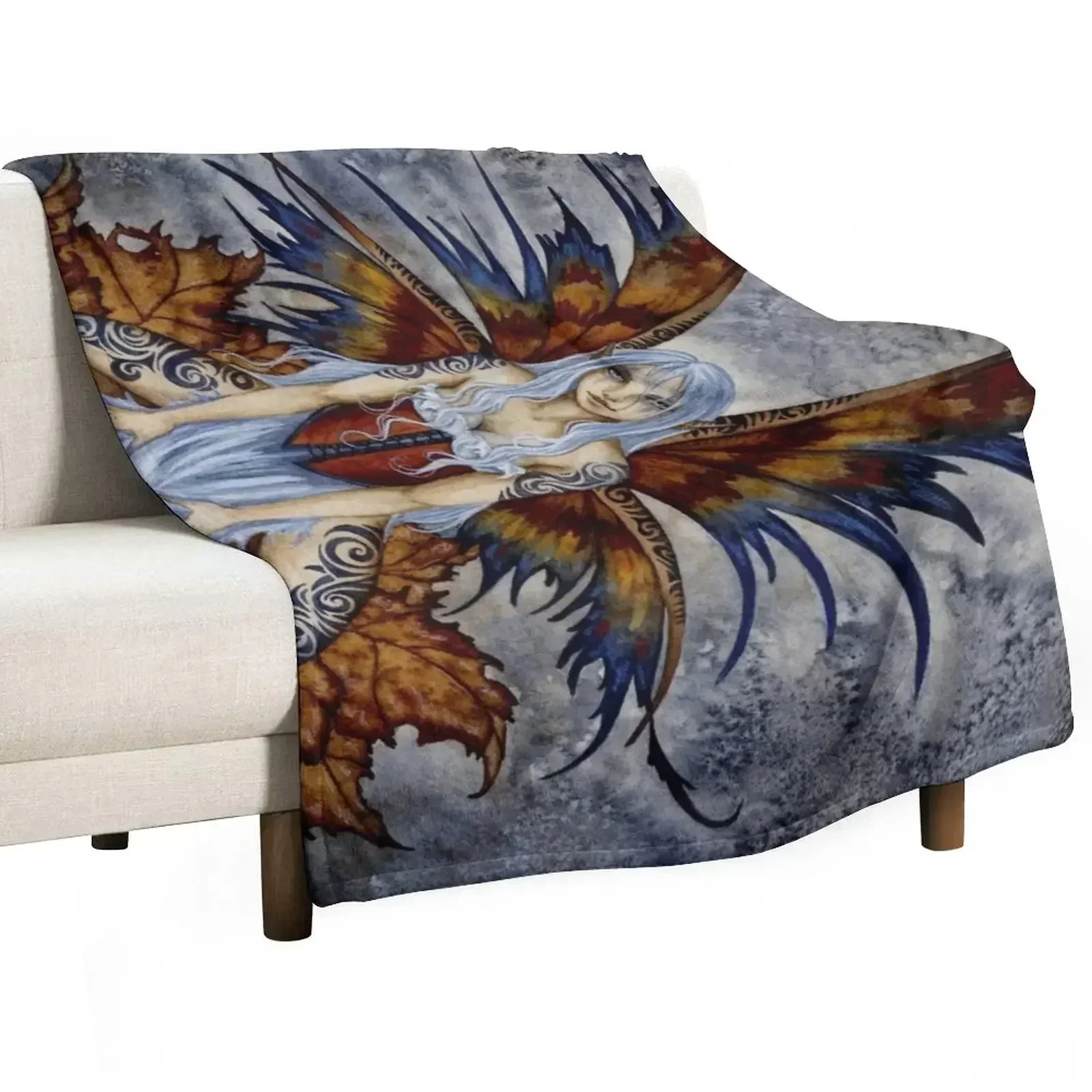 

Tattooed Fairy Throw Blanket Fashion Sofas Sofa Throw sofa bed Blankets