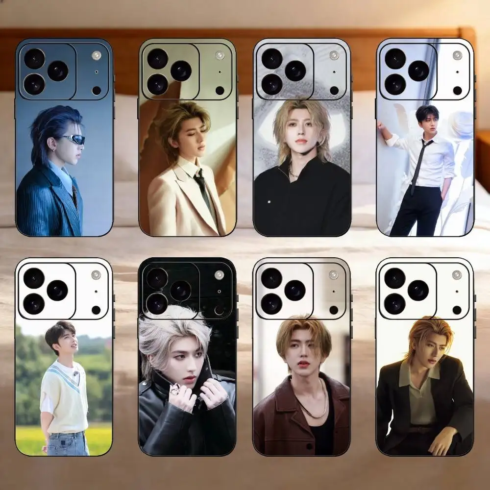 

KUN Cai Deadman Phone Case For iPhone 17,16,15,14,13,12,11 Plus,Pro Max,SE4Soft Silicone Black Cover