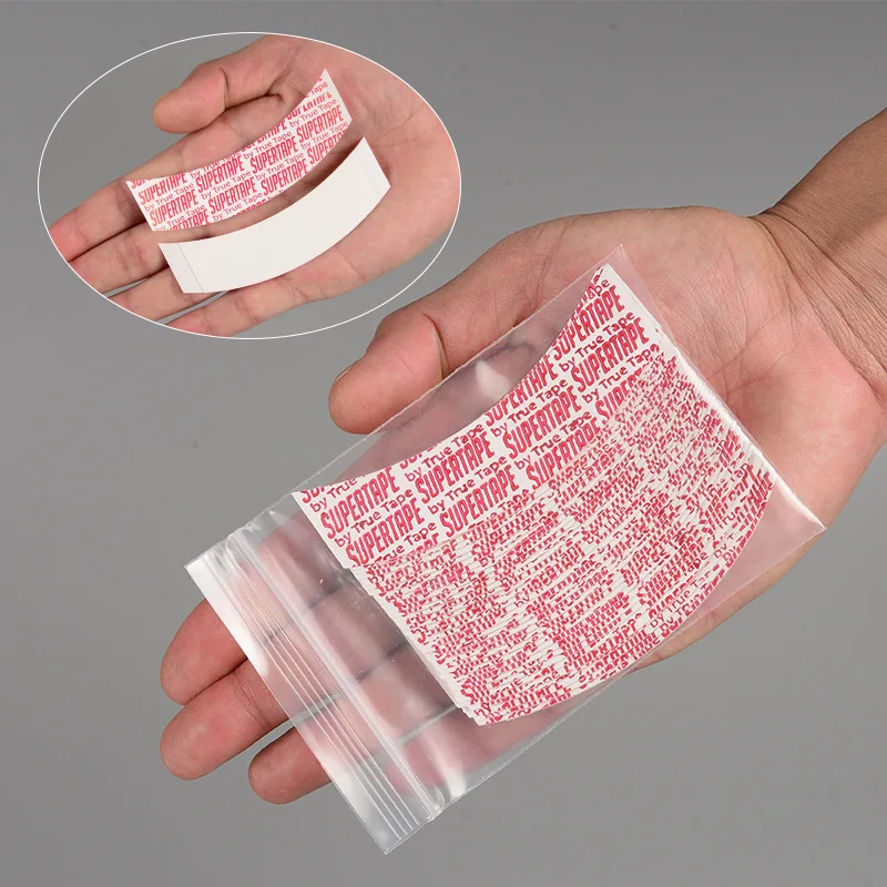 36Pcs/pack Super Tape Lace Wig Tape Waterproof Double Sided Hair Adhesive Tape Strips For Toupees/Lace Wigs