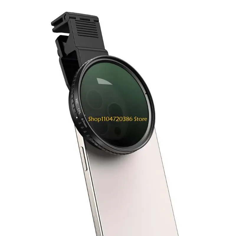 K0EA Circular Polarizer Filter for Phone 16 Clip-On CPL Filter Camera Lens Filter