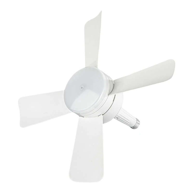 LED Fan Light Dimmable Screw Smart Remote Control Integrated Ceiling Fan Light Suitable For Bedrooms