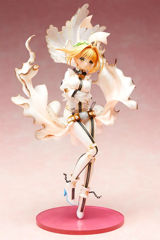 100% Original:Anime Fate/EXTRA CCC Saber Nero Claudius 24cm PVC Action Figure Anime Figure Model Toy Figure Collection Doll Gift