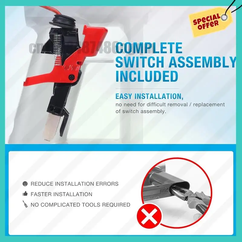 -ABJZ boîtier d'assemblage du corps principal pour aspirateur Dyson V7 SV11 pièces d'assemblage du Service du corps principal pièce de boîtier 968670-06