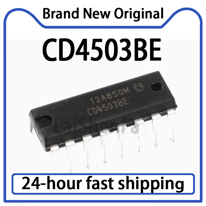 10PCS CD4503BE Inline DIP-16 Six Three State in-phase Buffer Original Stock