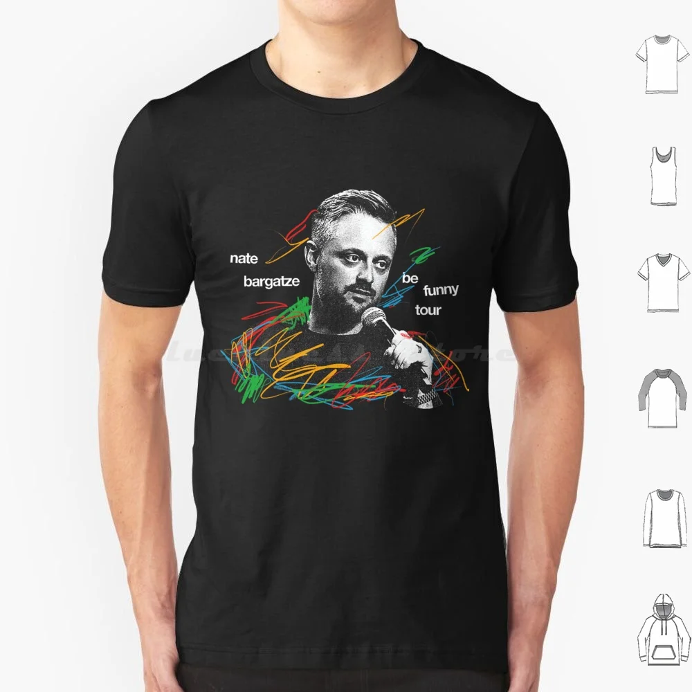 Camiseta Nate Bargatze 2024 Tour talla grande 100% algodón Nate Bargatze Saturday Night cita en vivo comediante Snl monologo Tennessee