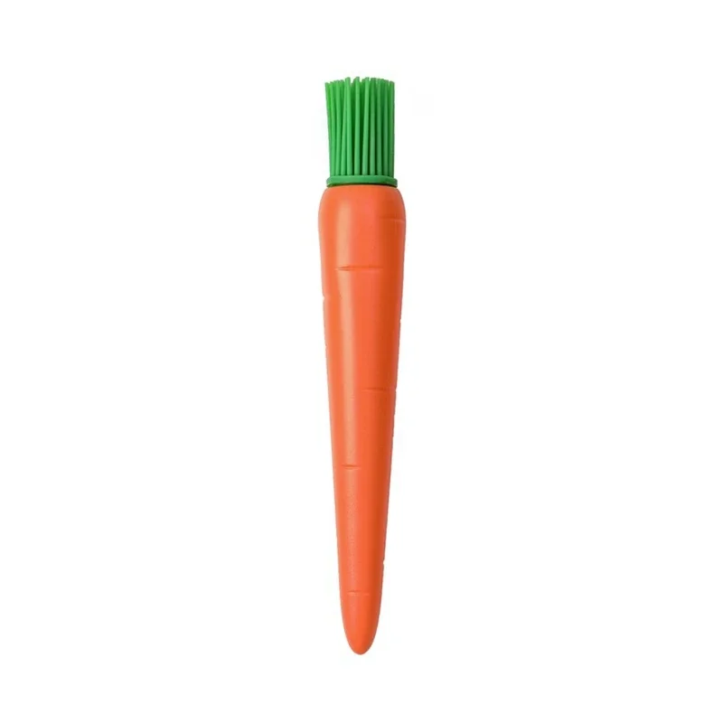 

Basting Brush Silicone Pastry Brush BBQ Oil Brush Carrot Shaped Kitchen Brush Tools BBQ Grill Baking Kitchen Cooking