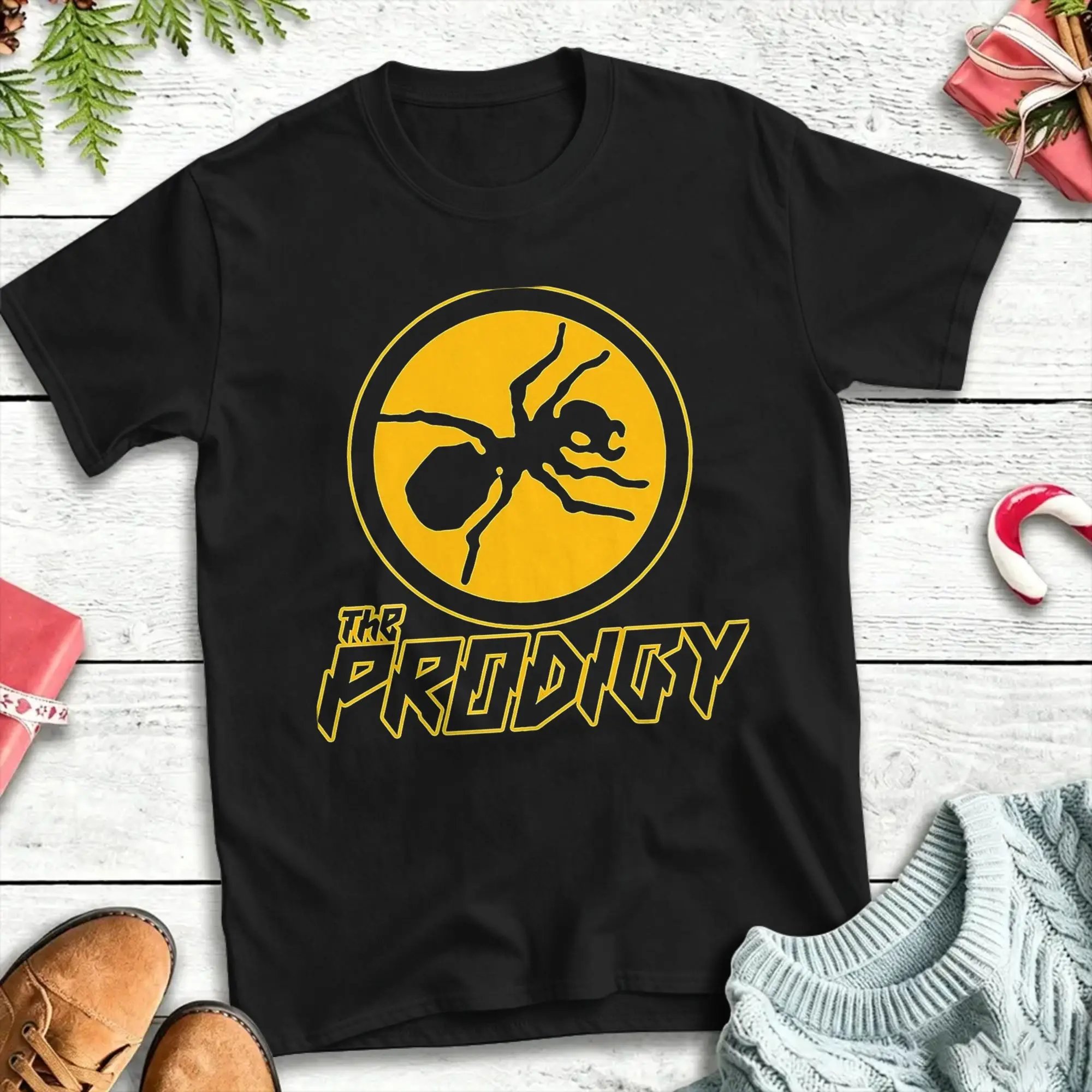 The Prodigy Warriors Dance Tour 2026  T-Shirt Summer  Cotton T-Shirts For Men's Design Tee Shirt Short Sleeve Streetwear Tops