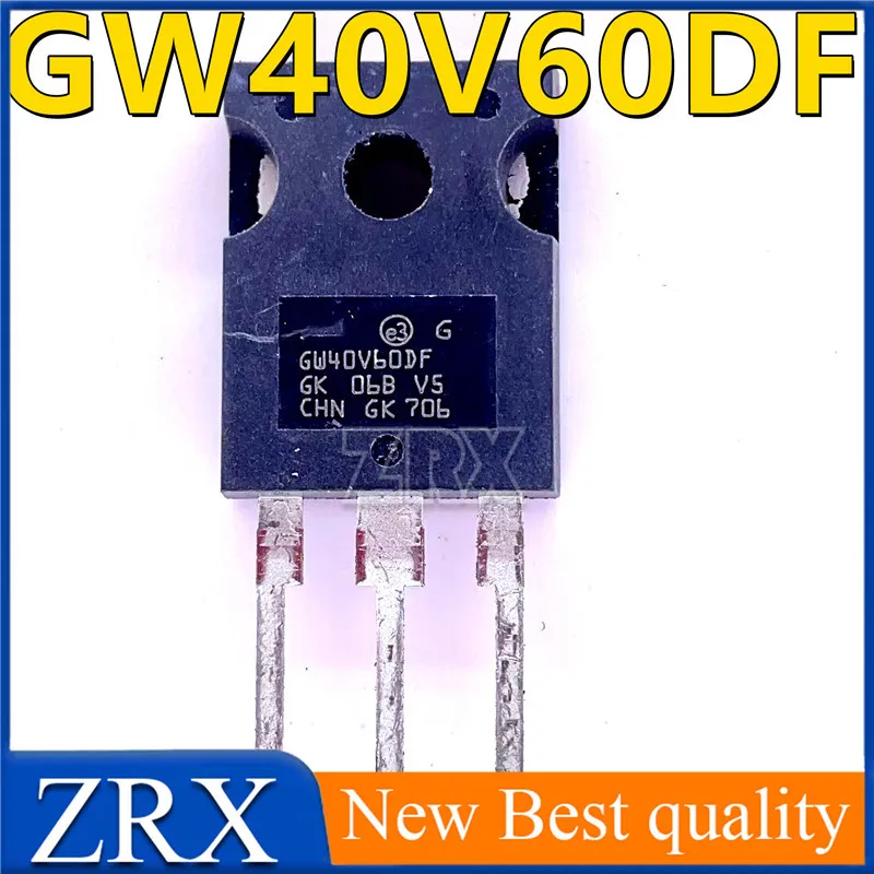 

5Pcs/Lot STGW40V60DF GW40V60DF brand new imported TO-247 IGBT 600V 40A