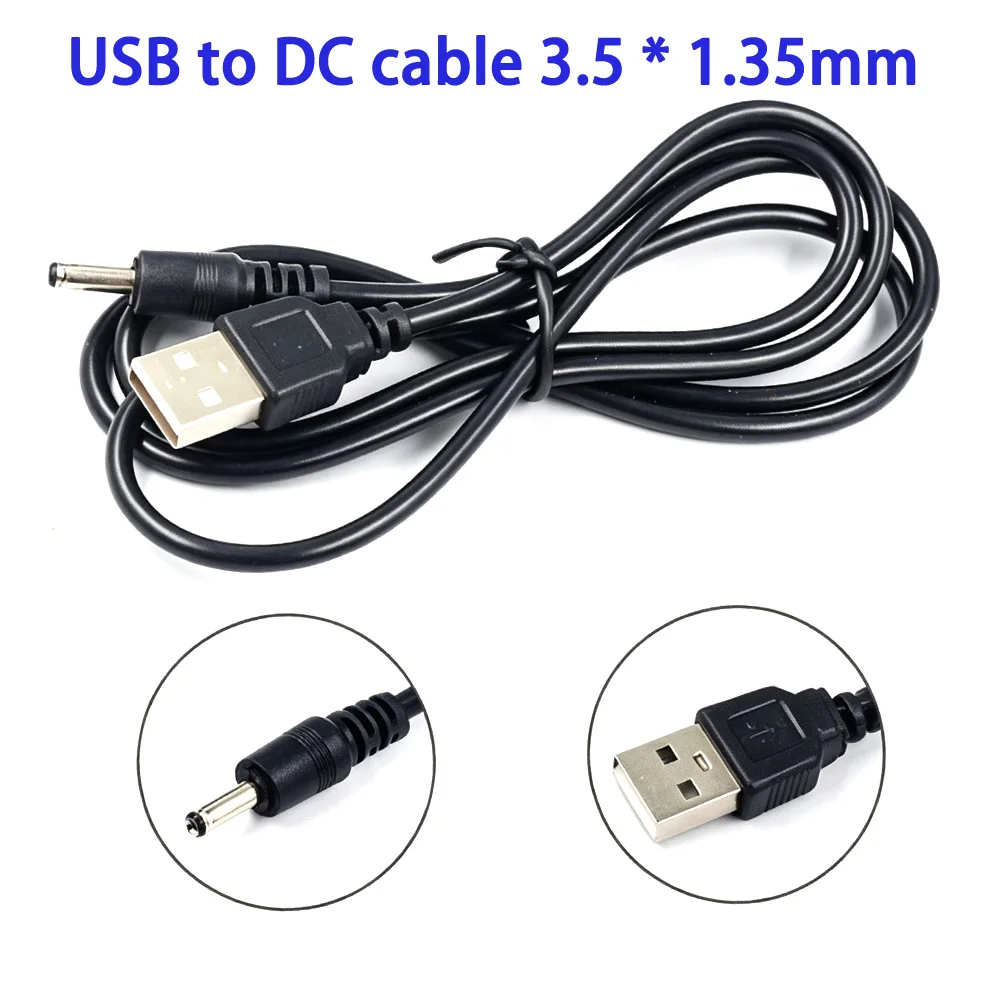 USB to DC 3.5 * 1.35mm 5.5 * 2.1/5.5 * 2.5mm copper core power supply, charging electronic data cable, electronic accessories view 5