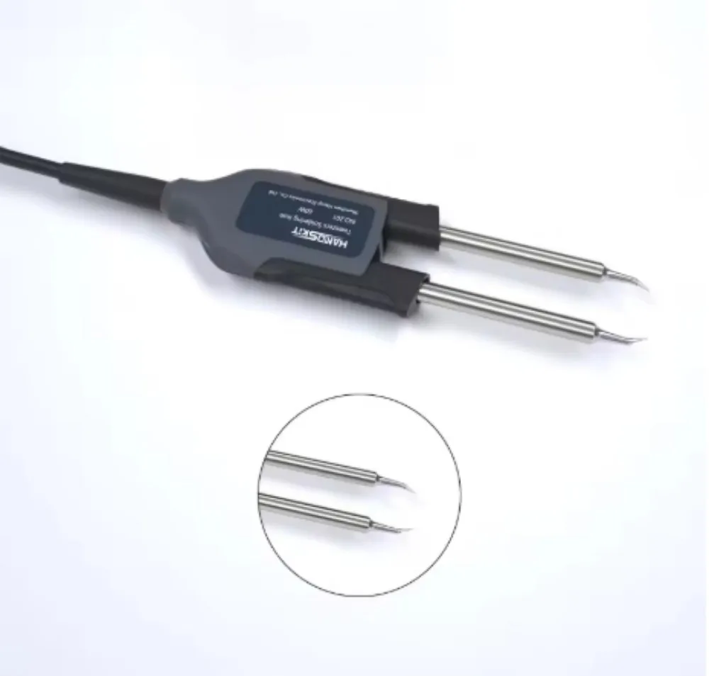 T12 Soldering Tweezer Handle – Dual-Channel Temperature Control SMD Welding Handle Professional Electronic Repair Welding Tool view 5