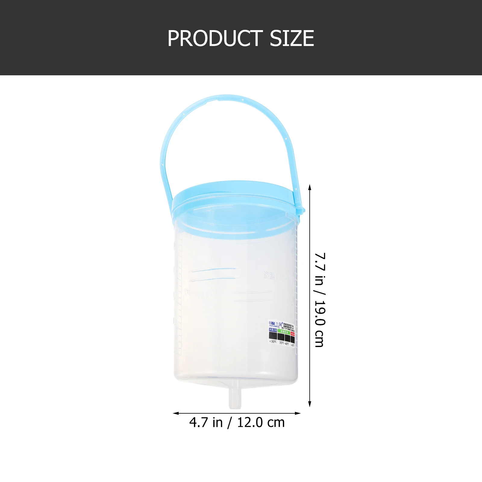 

1Set Enema Cleaning Supply Reusable Bucket Portable Home Accessories for Healthy Life Travel Convenience Enema Bucket