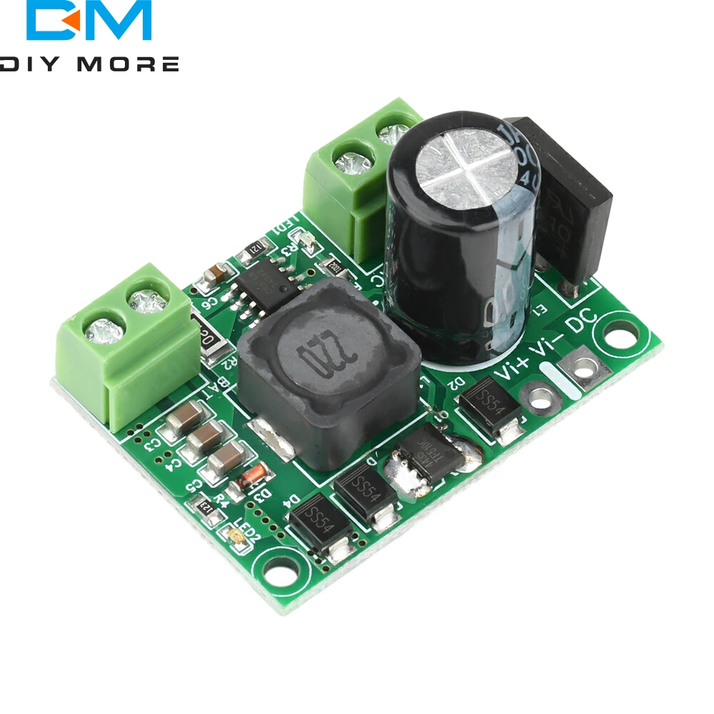 12V Lead-acid Battery Charging Module with Indicator Light Three-stage Charging Constant Current Charging AC 12-20V/DC 15-30V
