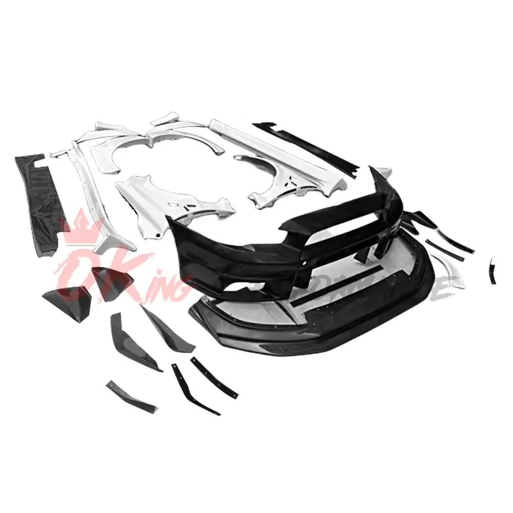 Vari V1 Style Partial Carbon Fiber Wide Body Kit For MITSUBISHI EVO 10 Wide Bodykit