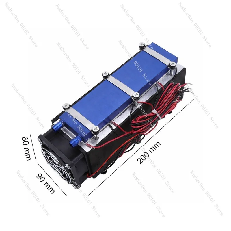 576W 12V Semiconductor Refrigeration Kit TEC1-12706 Peltier Cooler Module for DIY Mini Fridge Air Conditioner
