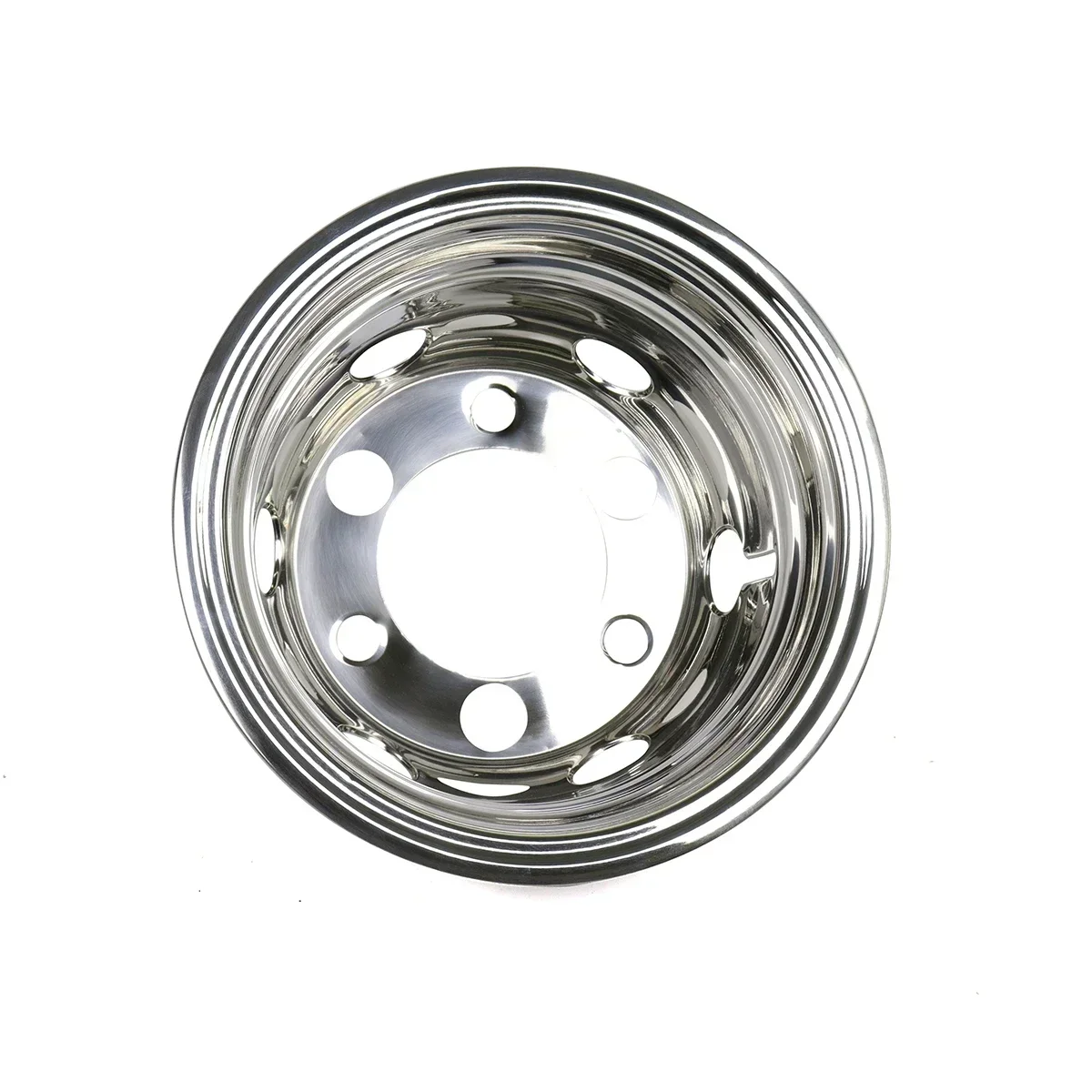 

2025 Hot Sale Universal Use 17.5'' 6 holes Stainless Steel Wheel Cover for Pickup and Truck