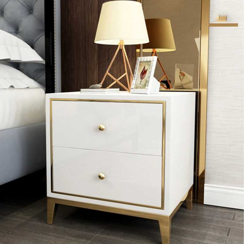 

Деревянные современные прикроватные столики в скандинавском стиле, прикроватный шкаф для хранения в спальне, угловой столик для гостиной, мебель для спальни