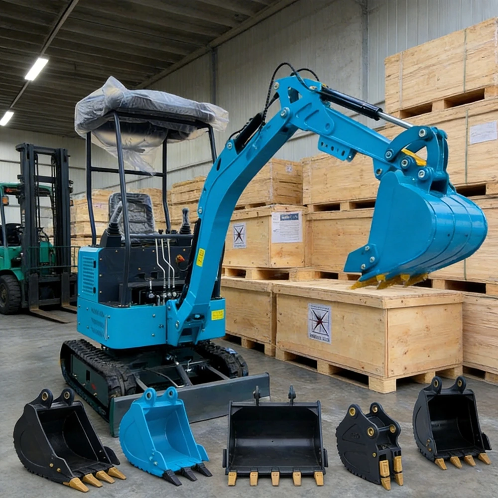 

Manufacturer Direct Sales Diesel 1.0Ton 2.0Ton 2.5Ton Construction Mini Excavator EPA Euro 5 Kubota Tools