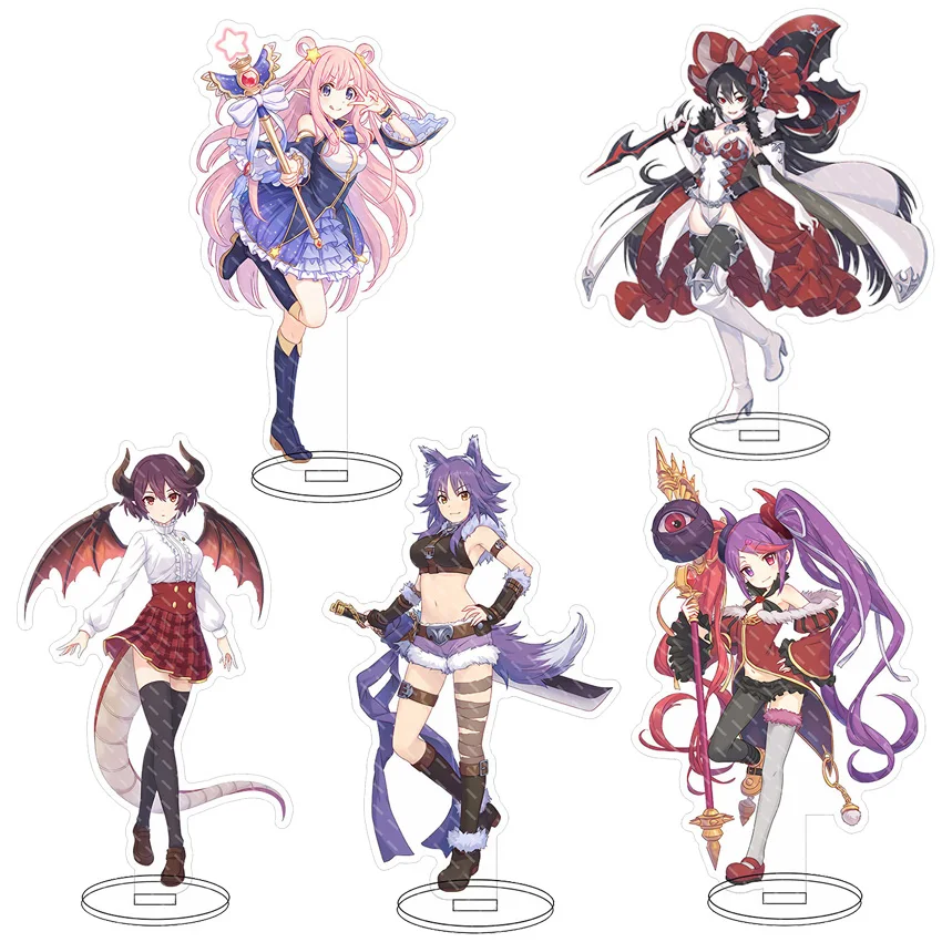 16CM Anime Acryl-Ständer Princess Connect! Re:Dive Illya Onstein Kashiwazaki Hatsune Aki Makoto Cosplay-Figuren Ornamente Geschenke