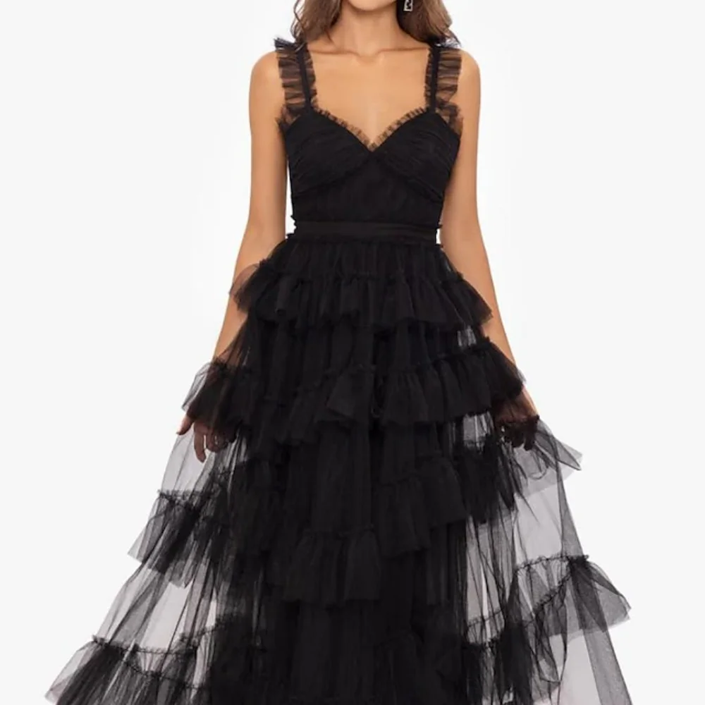 Romantic Tulle Prom Dress For Women Sweetheart Neck Tank Evening Gowns Floor Length A Line Party Dresses robes de soirée