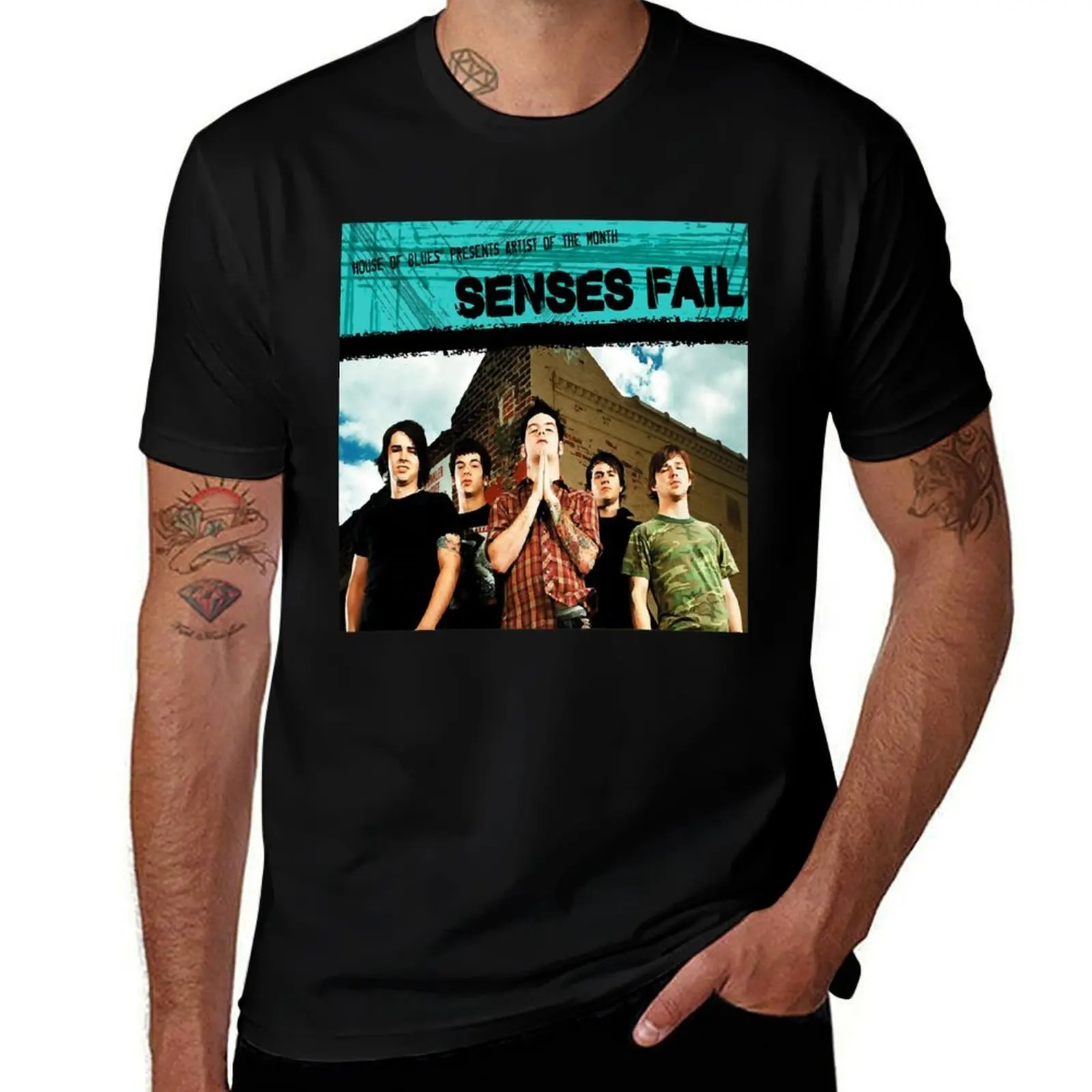 Senses Fail In Your Absence T-Shirt Work Style Casual T-Shirt