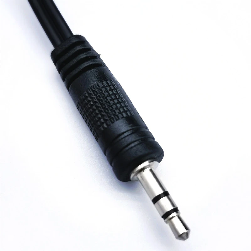 3.5mm Jack to 2 RCA Audio Cables Stereo 3.5 mm Male to 2RCA Male Coaxial Aux Cable For TV Sound Laptop Mp3 Speakers 1.5M