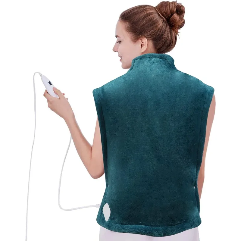 

Heating Pad for Neck and Shoulder and Back, Electric Heating Wrap, UL Certified with Overheating Protection | 6 Heating Settings