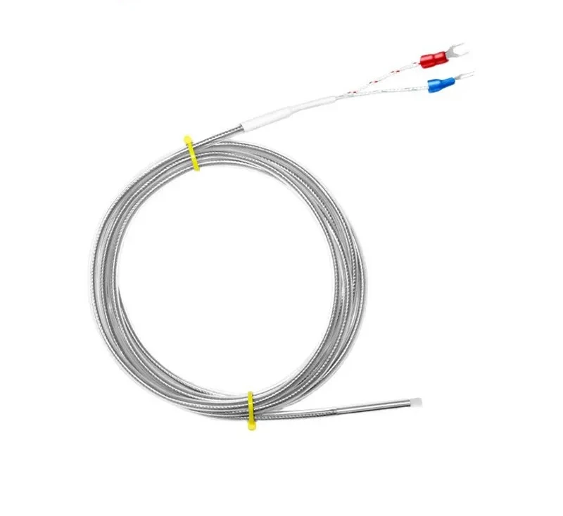 K-type thermocouple waterproof, corrosion-resistant, acid and alkali resistant temperature sensing wire thermocouple PT100