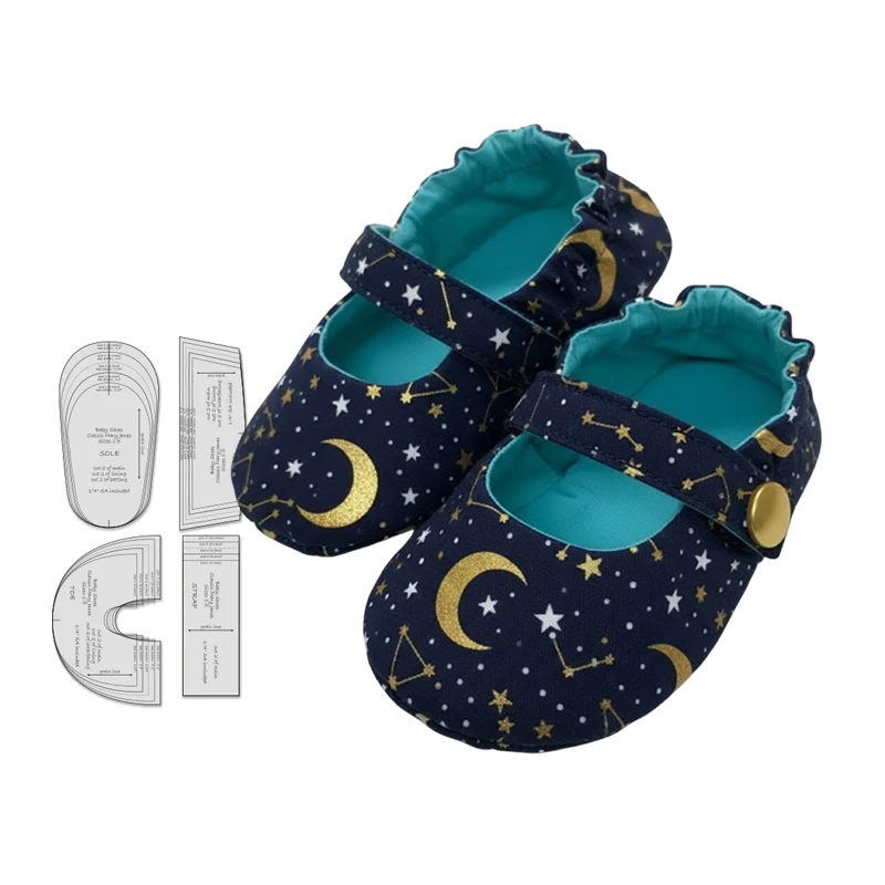 Baby Shoes Multiple Sizes Sewing Patterns,1:1 Scale Basic Garment Sewing Patterns,Sewing Patterns for Beginners
