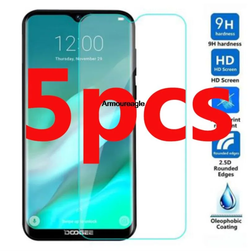 5Pcs Tempered Glass… - image