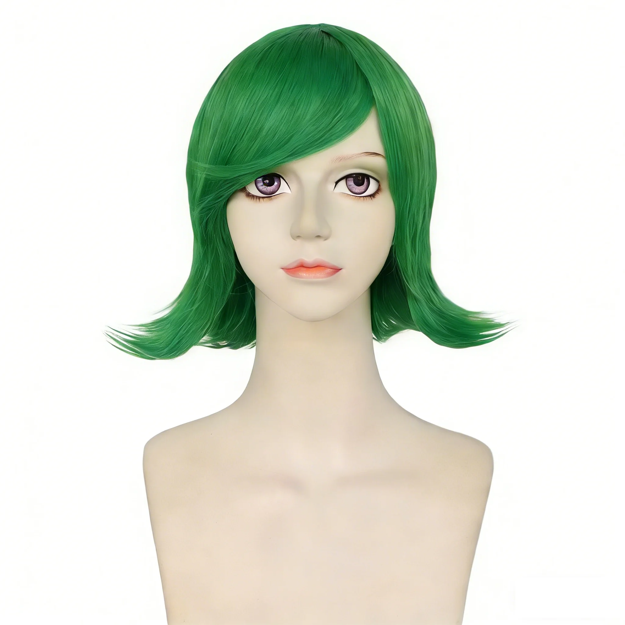 

Зеленый парик, синтетический парик для косплея в стиле аниме, на День Святого Патрика, для женских костюмов, парик для маскарада