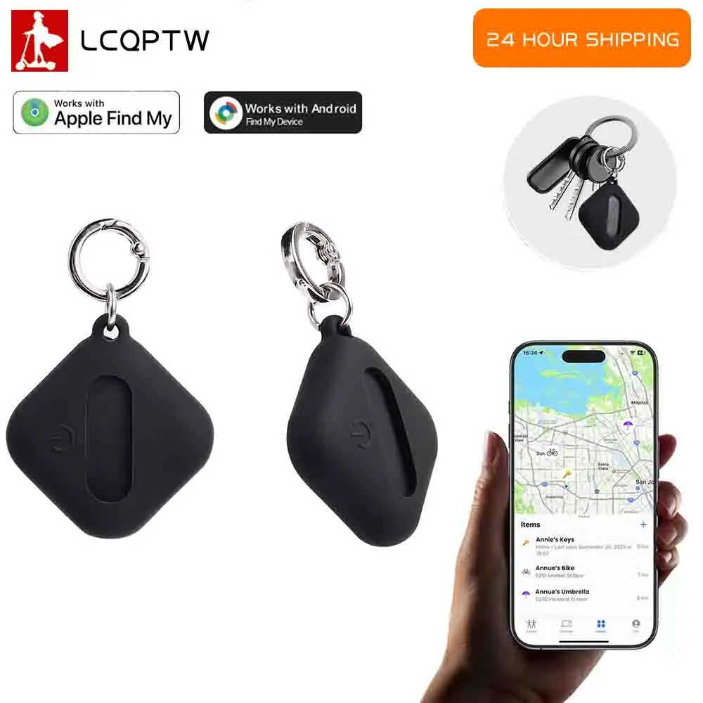 1/4 Pack Bluetooth GPS Tracker For Android &Apple Find My Cars Anti-lose Tracker For Electric Scooter Finder MFI Smart Tag