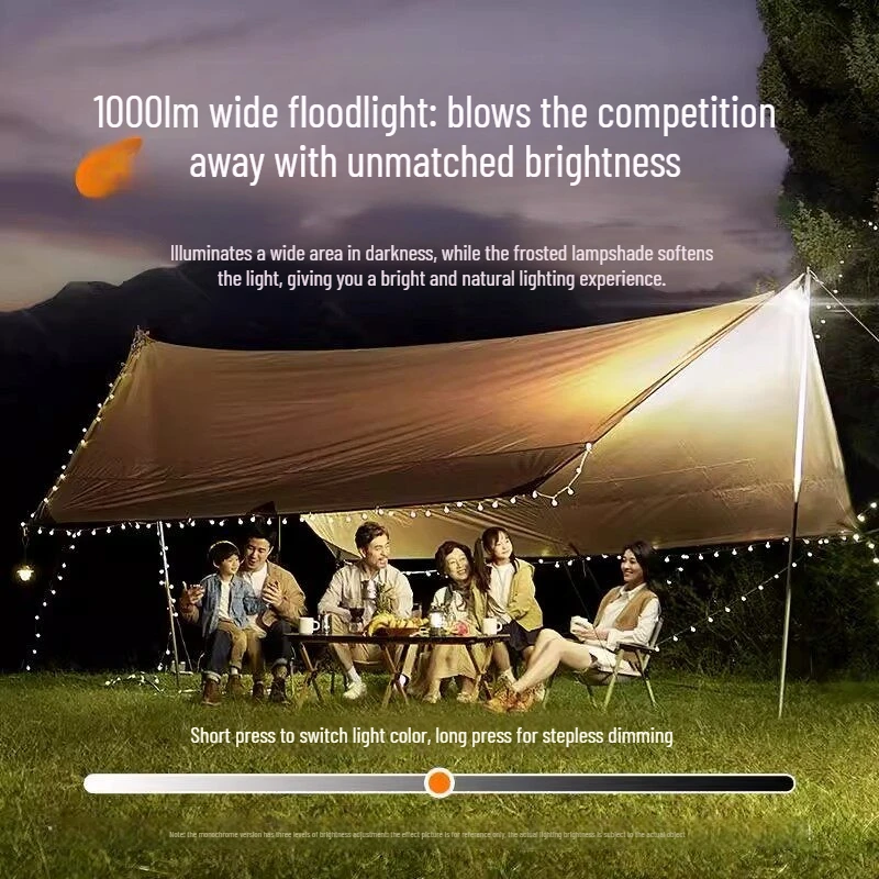 Camping Charging Tent Light Outdoor Lighting Bulb Long Life Hanging Light Emergency Camping Light