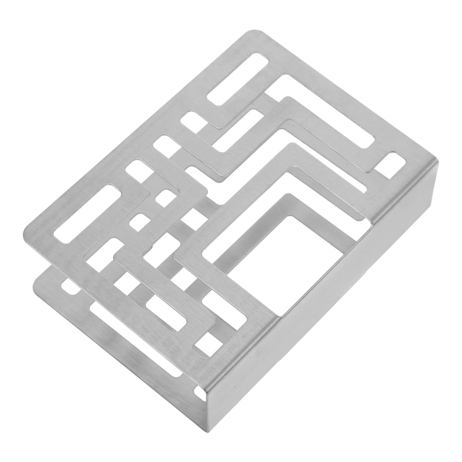 

Napkin Holder Decorative Stainless Steel Tissue Stand for Kitchen Bathroom Table Napkin Organizer Vertical Dispenser