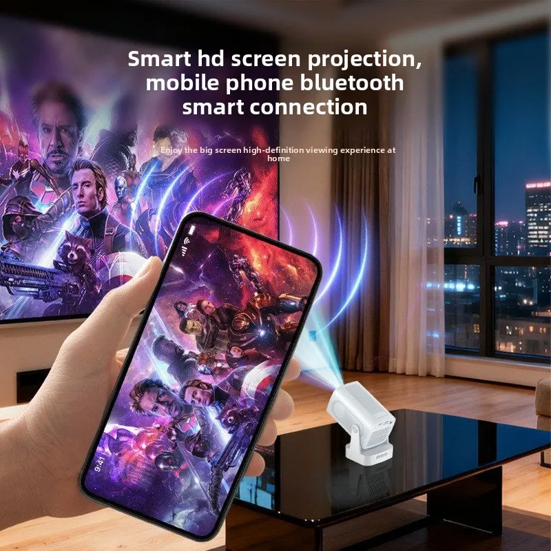 For Yesido TV16 1080P Auto Focus Smart Projector WiFi 6 Bluetooth 5.4 Android 11 Portable