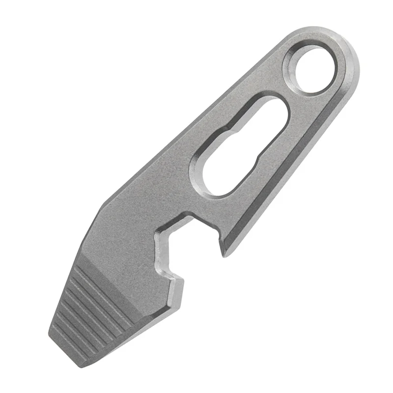 

BAAG-TC4 Titanium Alloy Crowbar Hexagon Wrench Outdoor Tools Multifunction Camping Gear