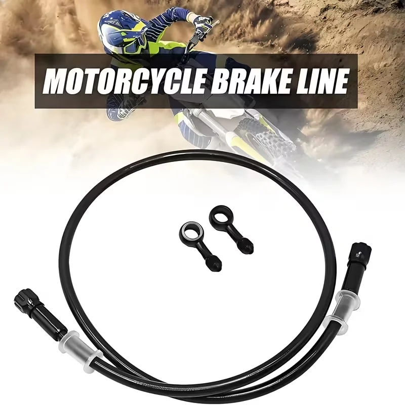 

Universal Motorcycle Conversion Brake Aluminum Head Fuel Line Disc Brake Brake Hose Parts For ATV Motorcycle Motocross