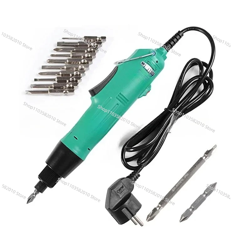 220V TGF-500 Electric Screwdriver H6 Speed 6.35mm Electric Screwdriver Straigh Plug Variable Speed Torque Adjustment 1PC