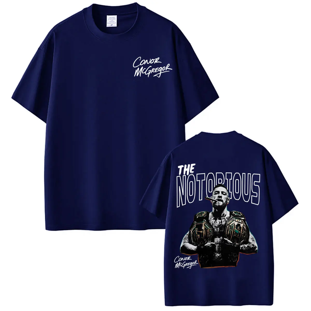 Conor McGregor The Notorious Retro Style Graphic T Shirts Men Women Fashion Violence Aesthetic T-shirt Summer Tops Loose T Shirt