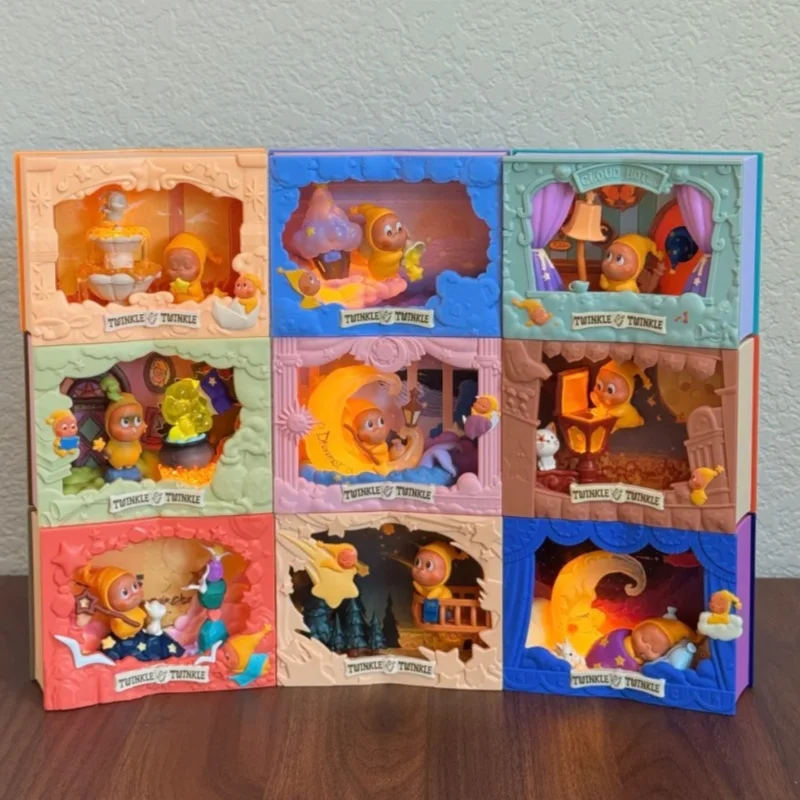 

POPMART Twinkle Twinkle Light Up Series Модная слепая коробка игрушки Mystery Box Mistery Фигурка Модель-сюрприз Подарок на день рождения