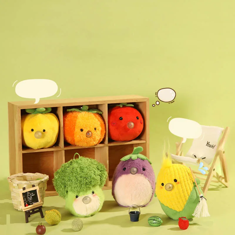 Légumes en peluche mignons, bulles à presser, jouet anti-anxiété, soulagement du Stress, jouet sensoriel anti-Stress, cadeau d'anniversaire et de noël