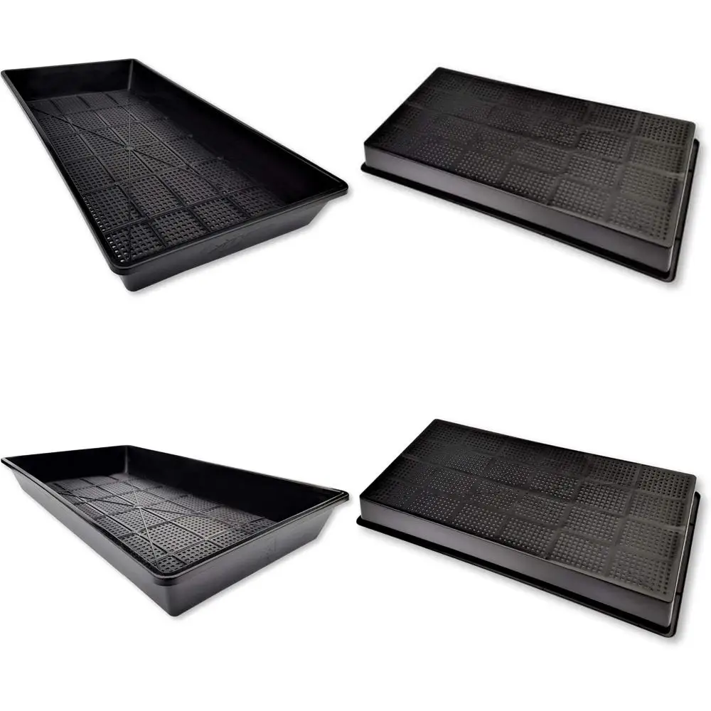 

Блоки почвы с микрозелентами сверхпрочности для гидропоники — 10 упаковок нижних лотков с фермерской сеткой 1020