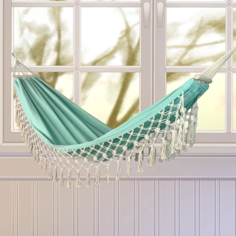 Relax Park Portable Swing Light Fabric Recliner Hammock Single Swing Good Quality Salon De Jardin Exterieur Outdoor Furniture