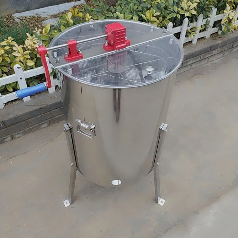 Portable Manual Honey Extraction Machine Stable Bracket Design Bee Honey Separation Tool for Beekeeping