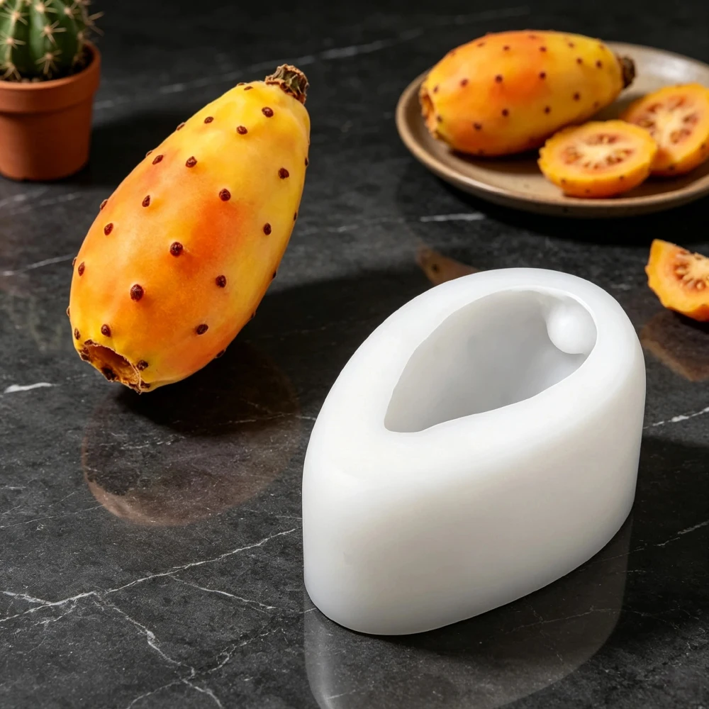 Single-Cell Artificial Cactus Shape Mold Food Grade Silicone Mousse Mould Chocolate Mold Jelly Pudding Dessert Baking Tools