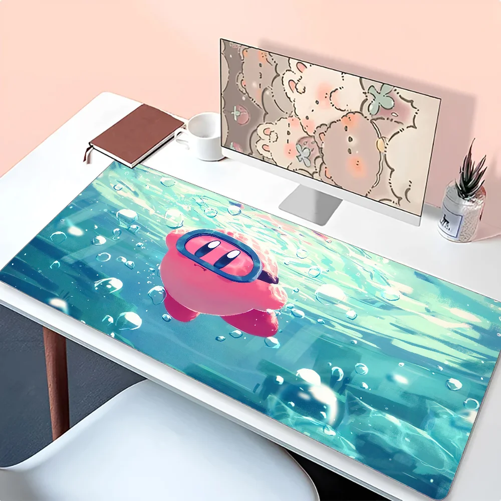 Imagem -03 - K-kirby Tapete do Rato dos Desenhos Animados Desk Pad Bonito Acessórios para Jogos Prime Gaming Xxl Teclado Pad