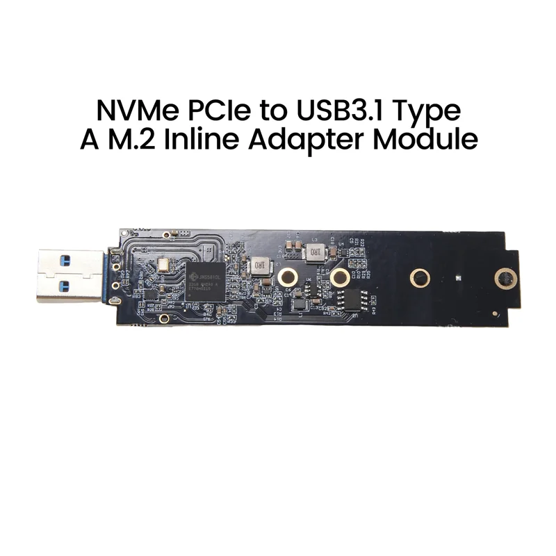 Módulo de placa adaptadora A29F Nvme PCIE para USB 3.1 Tipo A M.2 Placa adaptadora em linha Módulo conveniente multifuncional